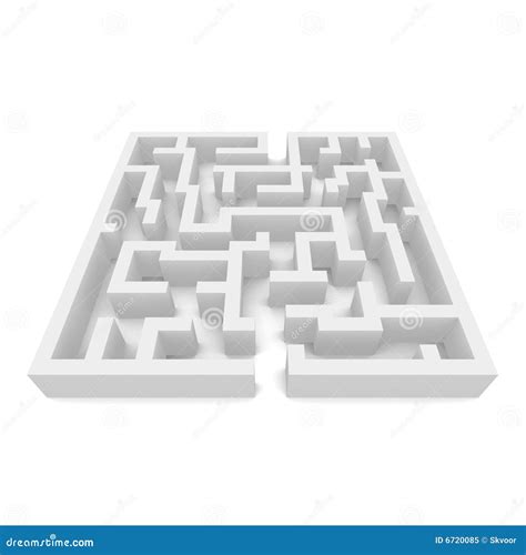 Labyrinth Illustration Maze Background Stock Image | CartoonDealer.com ...