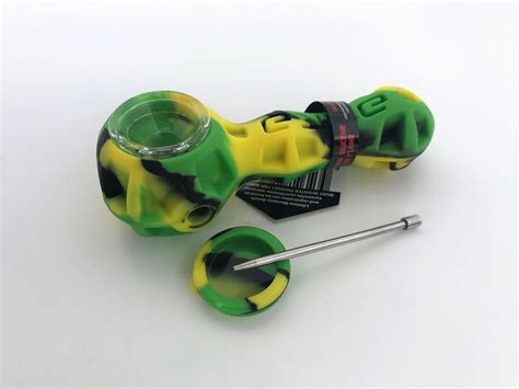 Silicone Spoon Hand Pipe – Myxed Up Creations | Glass Pipes ...