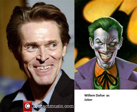 Willem Dafoe as Joker by newbuu on DeviantArt