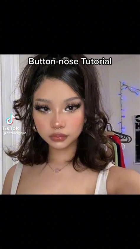 Button nose makeup tutorial🫶🏻🏹 [Video] | Nose makeup, Eye makeup tutorial, Makeup routine