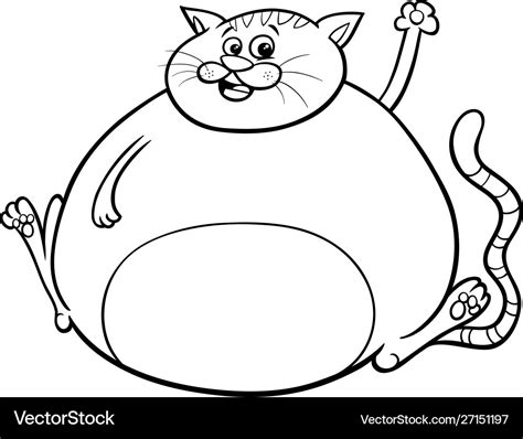 Fat Cat Printable Coloring Page Printable Coloring Sheet Anbu | Images and Photos finder