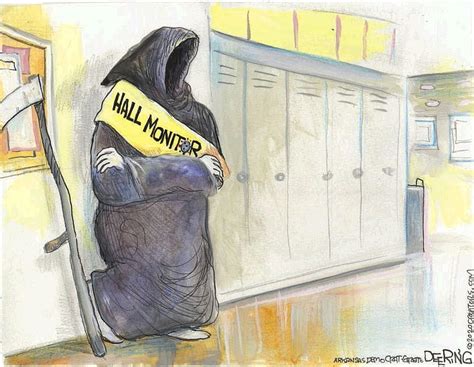 JOHN DEERING CARTOON: Hall monitor | The Arkansas Democrat-Gazette - Arkansas' Best News Source