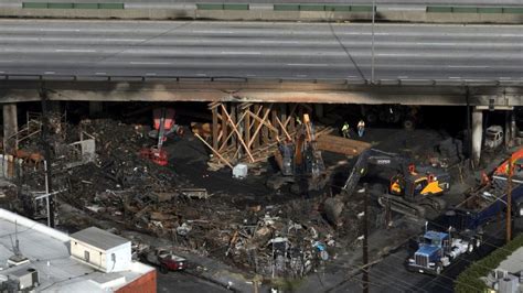 Freeway 10 en Los Ángeles no será demolido y se espera su reapertura en 3-5 semanas, según ...