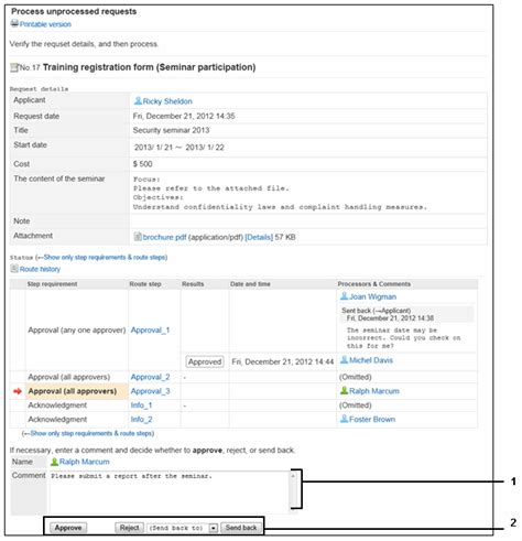 Workflow | Cybozu Garoon Help