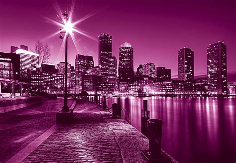 Pink City Skyline Boston(284WM) – Tapeedikodu.ee