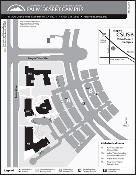 Csusb Palm Desert Campus Map – The World Map