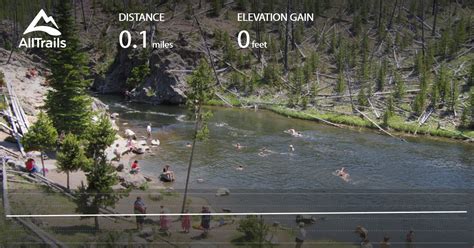 Firehole River Swimming Area is a 0.1 mile heavily trafficked out and ...