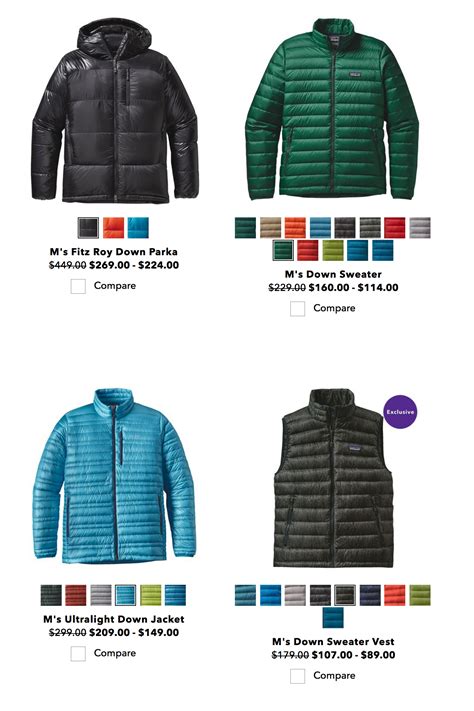 Patagonia's latest sale event takes up to 50% off down-filled jackets ...