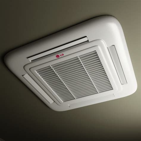 wall mounted air conditioners 3d model