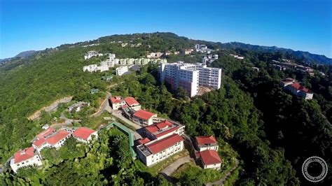 An Aerial Tour of Mizoram University Campus - YouTube