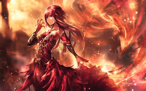 Anime Phoenix Wallpapers - Top Free Anime Phoenix Backgrounds - WallpaperAccess