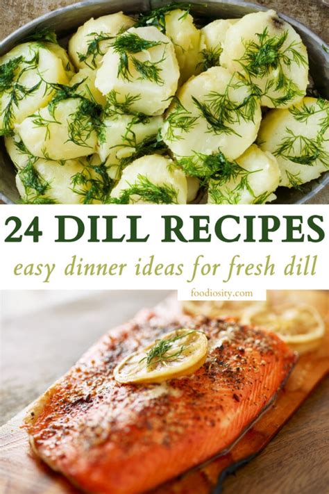 24 Dill Recipes - Easy Ideas With Fresh Dill - Foodiosity