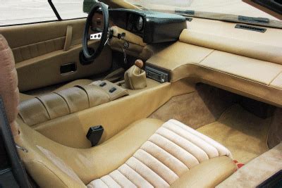 1977 Lotus Esprit S1 V8 interior