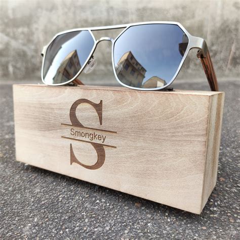 Customized Wood Sunglasses Engraved Wooden Sunglasses | Etsy