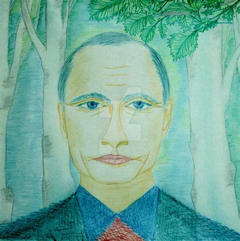 portrait of vladimir putin by aalleluya on DeviantArt