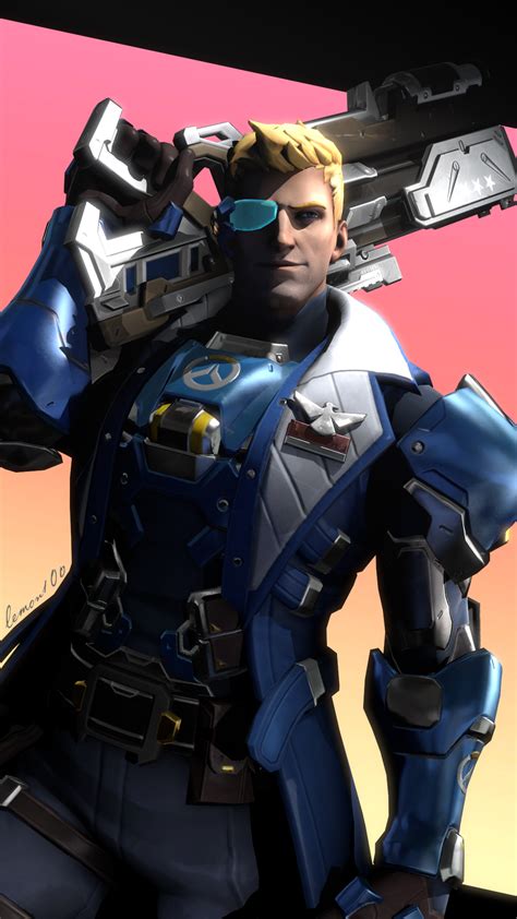 Soldier: 76 Commander Morrison - Overwatch by lemon100 on DeviantArt