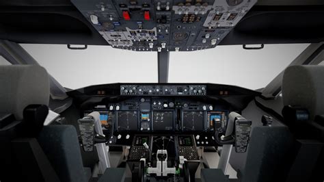 (Boeing 737) Airplane Cockpit - deep3dsea