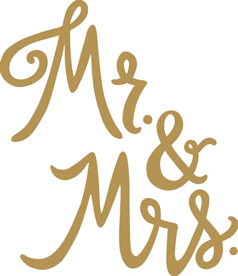 Mr. & Mrs. #2 SVG Cut File - Snap Click Supply Co.