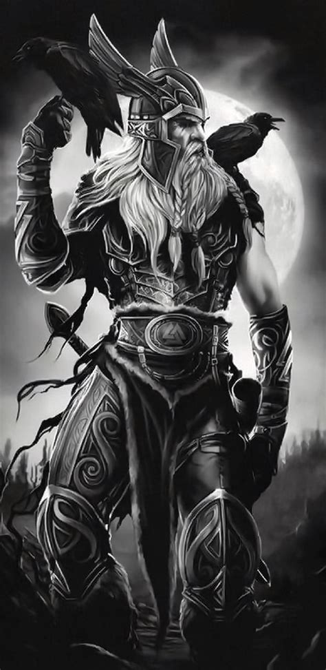 Download Odin and his ravens Wallpaper by puggaard - 05 - Free on ZEDGE™ now. Browse millions of ...