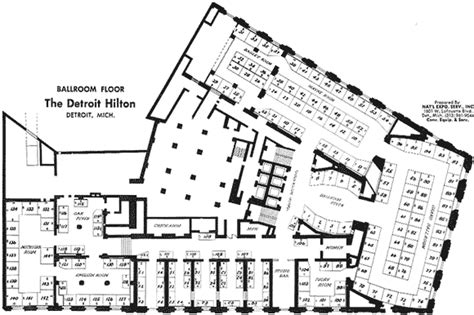 The Statler Hotel: Ballroom Floor Plan