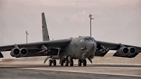 B-52 Bomber On A Combat Mission • Afghanistan (2017) - YouTube