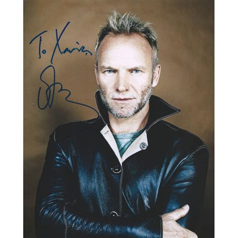 STING Autograph