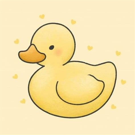 Pin on .cute | Cute cartoon drawings, Duck drawing, Easy drawings