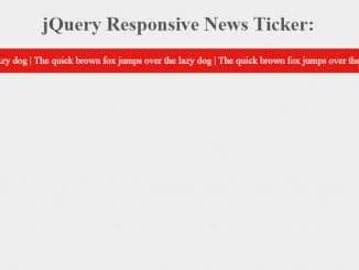 4+ News Ticker in HTML CSS & JavaScript