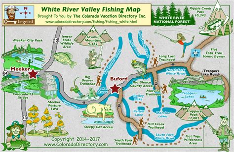 White River Arkansas Trout Fishing Map - All About Fishing