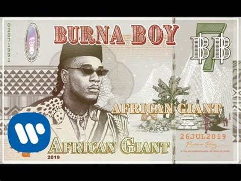 Burna Boy – African Giant | Releases | Discogs