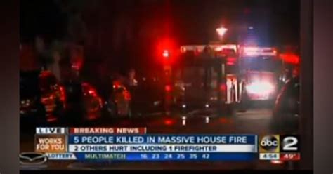 Five People Killed in Baltimore Fire | Firehouse