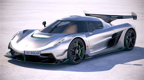 Koenigsegg Jesko 2020 - 3D Model by SQUIR