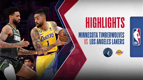 Minnesota Timberwolves - Los Angeles Lakers Highlights | FPT Play