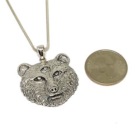 100mics Owsley "Bear" Stanley Tribute Pendant Cast in Sterling Silver ...