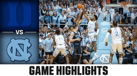 North Carolina vs. Duke Men's Basketball Highlights (2022-23) | RIVALRY ...