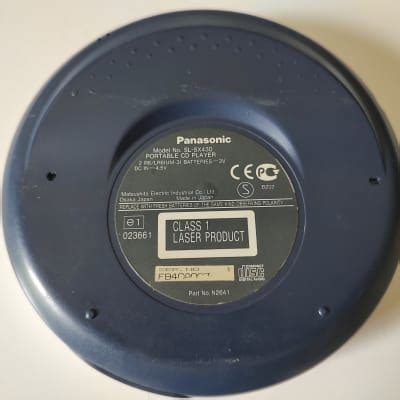 panasonic sl-sx430 - MP3 - CD Player - DISCMAN | Reverb UK