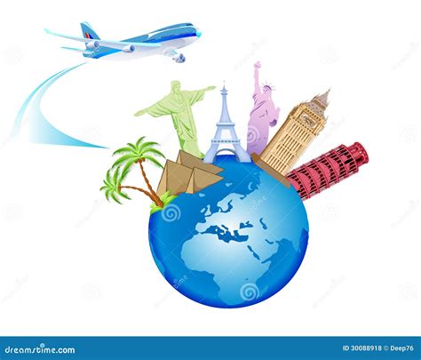 Travel And Globe Background Royalty Free Stock Photos - Image: 30088918