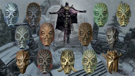 Theese are all the dragon preist masks u need to finish draginborn dlc main quest line to get ...