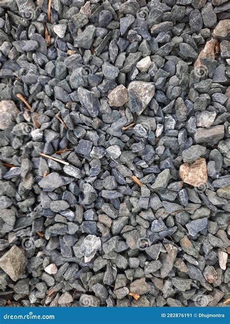 Small Gravel Texture on the Ground. Stock Image - Image of concrete ...