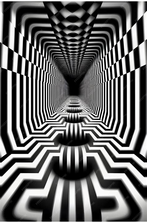 Premium AI Image | Enigmatic surrealistic optical illusion Psychedelic ...