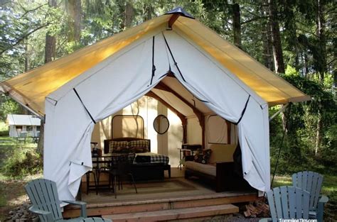 Glamping in the San Juan Islands at the Lakedale Resort