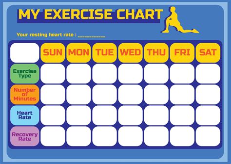 Workout Charts - 10 Free PDF Printables | Printablee