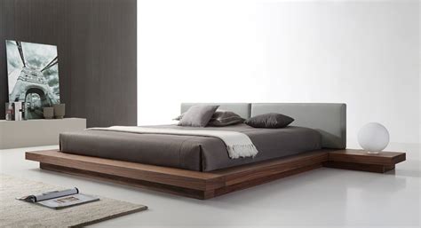 Japanese Style Platform Bed Frame Queen - Hanaposy