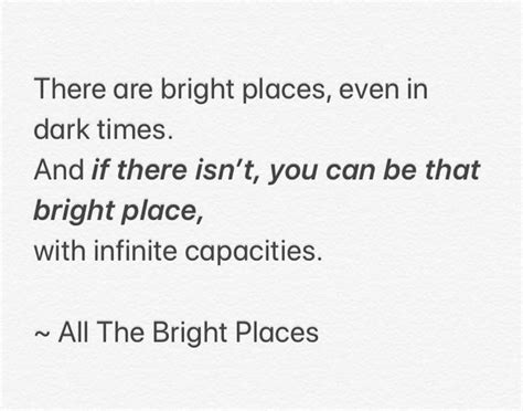 All the bright places quote – Artofit