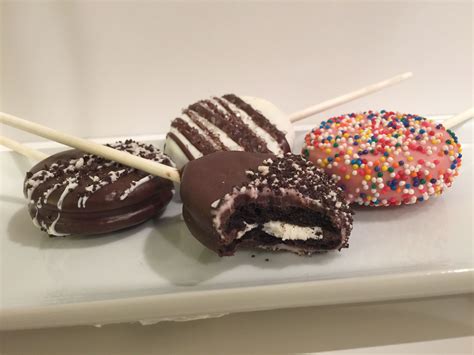 Chocolate dipped Oreos