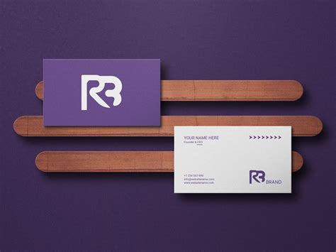 Minimalist Business Card Mockup 35077089 PSD