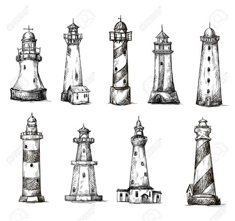 small nautical traditional tattoos - Google Search | Lighthouse drawing ...