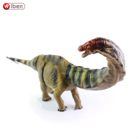 Wiben N Jurassic Apatosaurus Dinosaur Toys Hand Painted Action Figure Animal Model Collection ...