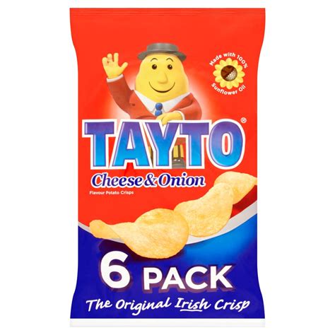 Tayto Cheese & Onion 6pk - Centra