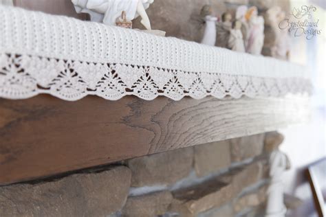 Merry Mantel Scarf ~ A Free Crochet Pattern ~ Crystalized Designs